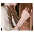 Shangjie OEM pulseras ajustável Opal Bracelet Moda Shell Mulheres Bracelete Jóias Braceletas de Pérolas Naturais coreanas